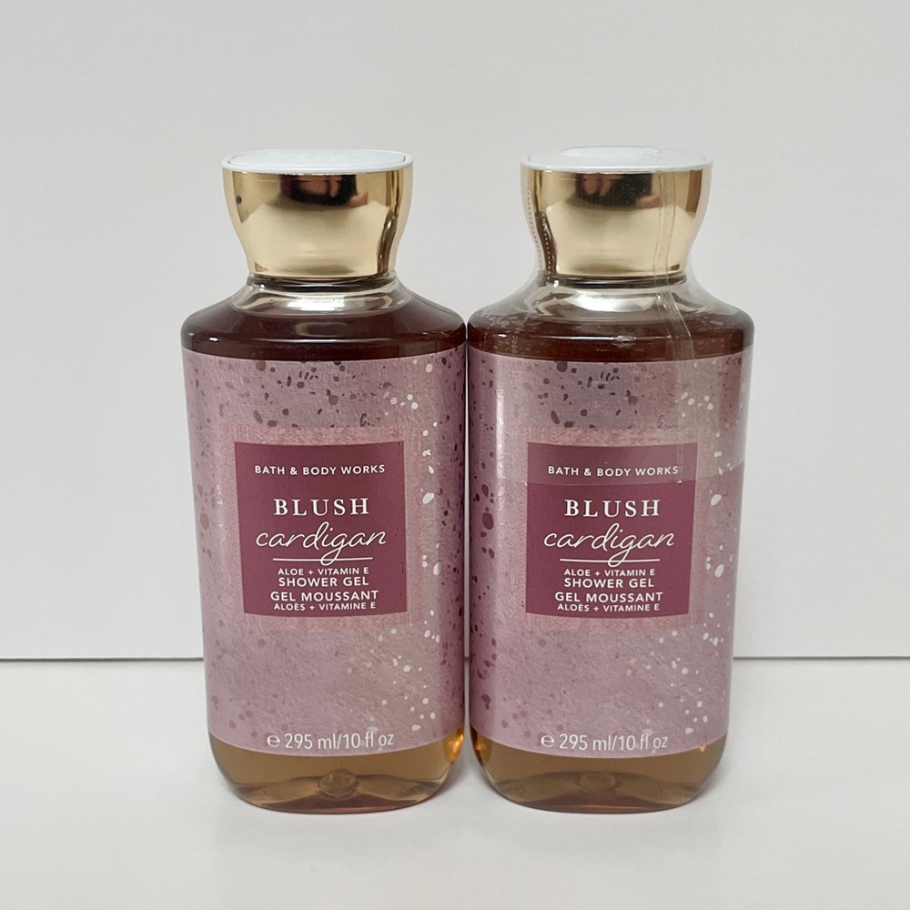 Bath & Body Works Blush Cardigan Shower Gel x 2